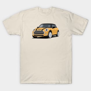 Car sport  mini retro orange T-Shirt